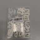 30 Pack Wire Shelf Wall Clips with Screws and Anchors  Plastic Mounting Brackets for Closet Wire Shelving, Wall Support Clips for Storage Rack Installation