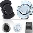 Alloy Metal Fidget Toys Adults,3-in-1 Silent Fidget Spinner,Stress Relief fidgets,Sensory Toys for Adult (2 Pcs)