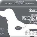 COCOYO Dog Training Pads Extra Large Size丨Carbon Absorb Eliminating Urine Odor Puppy Pads 丨 Premium Charcoal Dog Pee Pads (40 Count, XXL 30x36 inch),Black