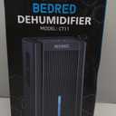 Dehumidifier,95OZ Dehumidifier for Home 1000 Sq.Ft - Quiet with Auto Shut Off & Relaxing 7 Color Ambient Light,Ideal for Livingroom, Bedroom, Basement(Black)