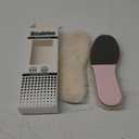 Replacement Insoles for UGG Women Slipper and Boot Shoes, Sheepskin Insole Inserts for Foot Warm (Women8-EU39, Pink)