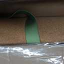 Cork Yoga Mat with Natural Rubber Base, Extra Size, Thickness and Support, Excellent Cushion & Grip, Non-Slip, Non-Toxic, Sweat-Resistant, Sustainable, Eco-friendly Exercise Mat