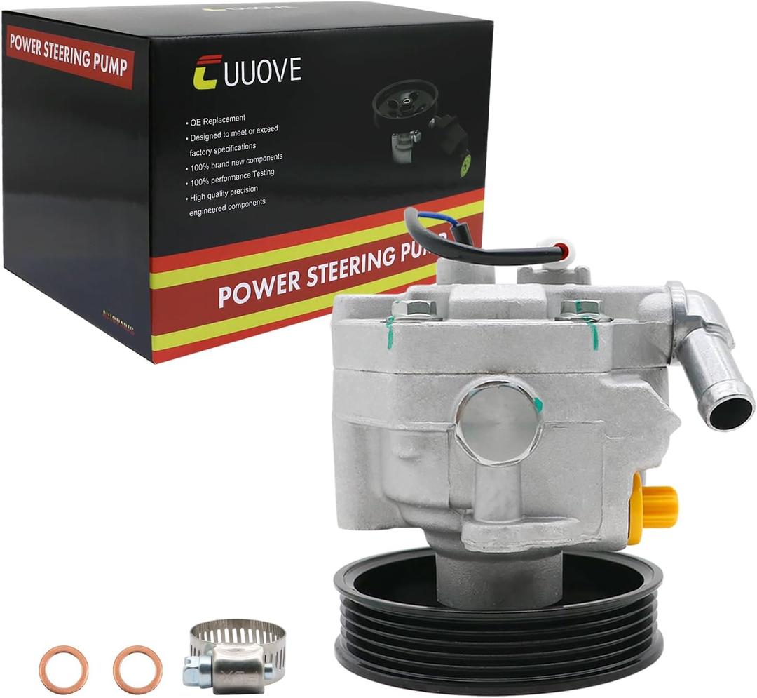 21-331 Power Steering Pump with Pulley Fits 2008-2012 for Subaru Impreza, 2009-2010 for Subaru Forester 2.0L 2.5L,Power Assist Pump Assembly 34430FG010