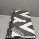 OLANLY Waterproof Outdoor Rug 8x10 ft Clearance, Reversible Outdoor Plastic Straw Rug, RV Mat, Indoor Outdoor Carpet for Patio, Camping, Balcony, Deck, Backyard, Black & White