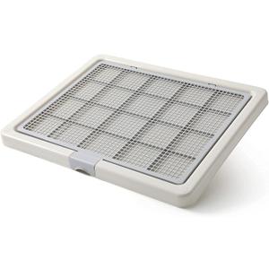 Smart Paws Large 76X62CM Pet Training Tray,Pet Training Pads Holder,Pet Toilet (Grey) (29.92x24.4 Inch (Pack of 1))