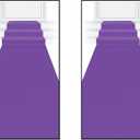 Purple Carpet Sidewalk Runner Pack of 2 (Onesize)