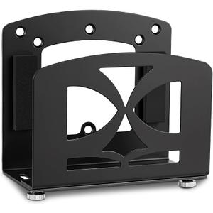 Cable Box Mount,Adjustable Small Device Wall Mount or VESA Mount Behind The Monitor for Streaming Media Player, Switch, WII,Cable Boxes, Modems,Router,Power,Mini pc,Mac mini,OptiPlex MFF and More