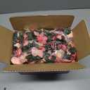 BLEUM CADE 8Pcs 65.6Ft Flower Garland Artificial Rose Vines for Bedroom, Cute Fake Hanging Flower Vines Floral Garland Decorations for Wedding Party Wall Room Decor Aesthetic (Pink)