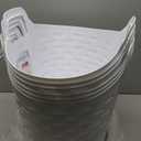 Clorox Flexible Laundry Basket - Plastic Hamper for Clothes, Bedroom, and Storage - Portable Round Bin with Carry Handles, 6 Bushel, White