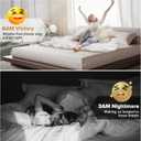 Lock Bed Sheet Holders for Corners - Bed Sheet Holder Straps Fit for All Mattress Types, Fitted Sheet Holders Keep Sheets Firm & Tight, Easy Installation Sheet Clips, Stay (4pcs, Grey)