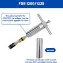 Upgraded Cartridge Puller for 1222/1200/1225, Improved Removal Tool for Stuck Faucets for 104421, Core Cartridge Puller for Shower Repair Kit