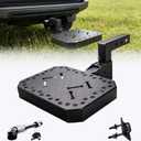 Hitch Step for 2" Hitch Receiver Fits Various SUV Models, with pet Elements