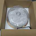 Bellsal Cake Stand with Dome Lid, 12in Acacia Wood Cake Plate with Cover, Wooden Cake Display Stand with Acrylic Dome, Cake Decorating for Baking Gifts, Birthday Kitchen Party, Weddings