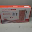 Curved Red Light Therapy Panel, 105 LEDs, 660nm Red & 850nm Near-Infrared | Switchable Modes, for Full-Body Use, Home Self-Care