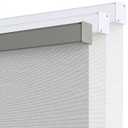 Cordless Blackout Roller Shades for Indoor Windows, Blackout Window Blinds for Home Living Room Bedroom and Office, Roller Window Shades with Square Valance