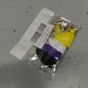 Pride Flag Keychain LGBTQ Accessories Rainbow Keychains LGBT Pride Bag Charm Purse Charms for Handbags Pride Stuff