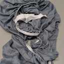 Box Spring Cover Queen Size, Alternates for Bed Skirt, Smooth and Elastic Woven Material Wrap Around 4 Sides of The Box Spring, Wrinkle & Fading Resistant, Washable, Dustproof, Gray (Grey)