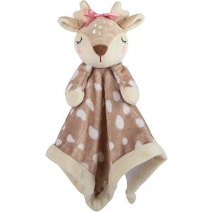 Baby Essentials Minky Animal Lovey Snuggler Blanket with Plush Deer  Soft Security Blanket for Babies, Toddlers, Boys & Girls, Gender Neutral (Freckled Fawn)