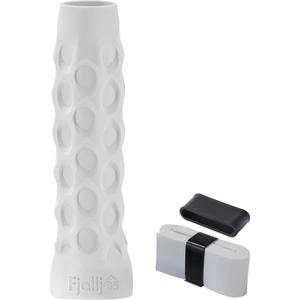 2 x Pickleball Paddle Grip with 5.25" - Enhanced Pickle Ball Grips Overgrip for Vibration Reduction & Precision Control (White)