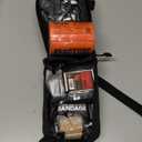 Survival First Aid Kit with Israeli Bandage, Splint, Chest Seal, Tactical Military Combat Molle IFAK for Wound Care, Bleeding Control, Trauma Hemorrhage and More