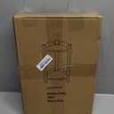 GOBAM Bamboo Shower Corner Caddy, Large - 2 Tier Standing Shower Stand for Shampoo, Conditioner, Lotion, Soap - Caddy Organizer for Kitchen, Bedroom, or Office