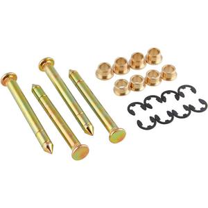 Door Hinge Pin and Bushing Kit Hinge with Pin LEDAUT Replacement for Ford F150-F350 Bronco SUV (OT240)