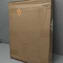 HUANUO Adjustable TV Tray Table - TV Dinner Tray on Bed & Sofa, Comfortable Folding Table with 6 Height & 3 Tilt Angle Adjustments (White)