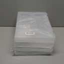 Scrapbook Paper Storage, 4 Pack Stackable Craft Organizers with Handle, Fits More 8.5x11 and School Projects Box, Paper Organizer Storage for Office & Home Organization