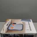 Zorynae Shiatsu Back and Neck Massager for Pain Relief Deep Tissue, Up and Down Rolling Back Massager with Heat, 3D Kneading Massage for Office, Home Car, Birthday Gifts for Women Men, Mom Dad (Gray)