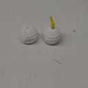 Round White Golf Ball 10 oz Sippy Cup (6.5" x 5") Pack of 2 - Perfect Novelty Drinkware for Golf Enthusiasts & Kids Alike