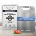 Meduim Stainless Steel Cutting Board For Kitchen Chopping Board For Cutting Vegetables, Meat, Fish, Fruits Easy To Clean 32 cm X 21 cm