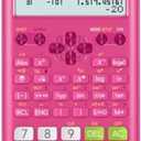 Casio fx-300ES Plus 2nd Edition Scientific Calculator, 262 Functions, Natural Textbook Display, Pink