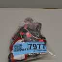 PUPTECK Soft Mesh Dog Harness and Leash Set Pet Puppy Cat Comfort Padded Vest No Pull Harnesses Valentine, Black & Pink, M (M (NECK: 14", CHEST: 17"-21"))