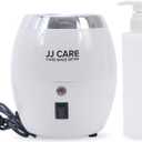 JJ CARE Lotion Warmer and Massage Oil Warmer Includes 300ml Pump Bottle, Electric Lotion Warmer Dispenser Heated, Cream & Lube Warmer Dispenser for Home, Spa, Beauty Salon & Barber Shops