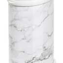 Ubbi Steel Diaper Pail, Odor Locking, No Special Bag Required, Award-Winning, Registry Must-Have, Marble