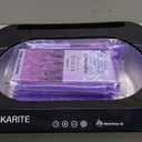 KARITE Paraffin Wax Machine for Hands and Feet with Auto Open Lid, Paraffin Bath,20Min Fast Wax Meltdown, Precision Temperature Control, 4500ml Paraffin Warmer with 8Pack Refills (Black)