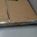 Babelio Metal Baby Gate, 29-48 Auto Close Easy Install Pet Gate, Extra Wide Walk Thru Child Safety Gate, Pressure Mounted Dog Gate for Doorways & Stairs, with Y Spindle Rods, White