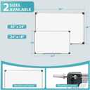 VUSIGN 36" x 24" Magnetic Dry Erase Board for Wall with Aluminum Frame