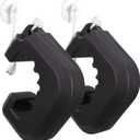 Jet Ski Bumpers for Docking, PWC Fenders Fit Yamaha Jet Skis, PWC Bumpers Waverunner Accessories with Quick Attachment, 2 Pack, Black
