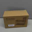 Cisily 2-Tier Kitchen Sink Caddy Organzier Rack with Flexible Dish Brush Holder, Sponge Holder for Kitchen Sink Countertop Organization Storage,Home Decor Accessories Essentials Stainless Steel (Medium, Black)