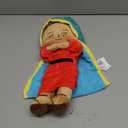 Lady of Guadalupe Plush Mary Stuffed Doll Christ Religious Toys Savior Plush Christian Religious Figure Easter Christmas Decoration (Red)