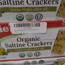 Suzie's Organic Saltines, Salt & Extra Virgin Olive Oil, 8.8 Ounce (Pack of 12)