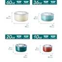 vancasso Bonbon Pasta Bowls Set of 4 Bundles Ceramic Serving Bowls With Lids Set of 4