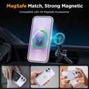 Miracase Magnetic for iPhone 17 Case (Compatible with MagSafe) with Screen Protector Military-Grade Protection, Anti-Fingerprint Translucent Matte Phone Cover for iPhone 17 6.3 inch, Light Purple