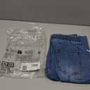 Haloumoning Boys Wide Leg Jeans Kids Casual Straight Baggy Denim Pants with Pockets 5-14 Years (Blue) 140