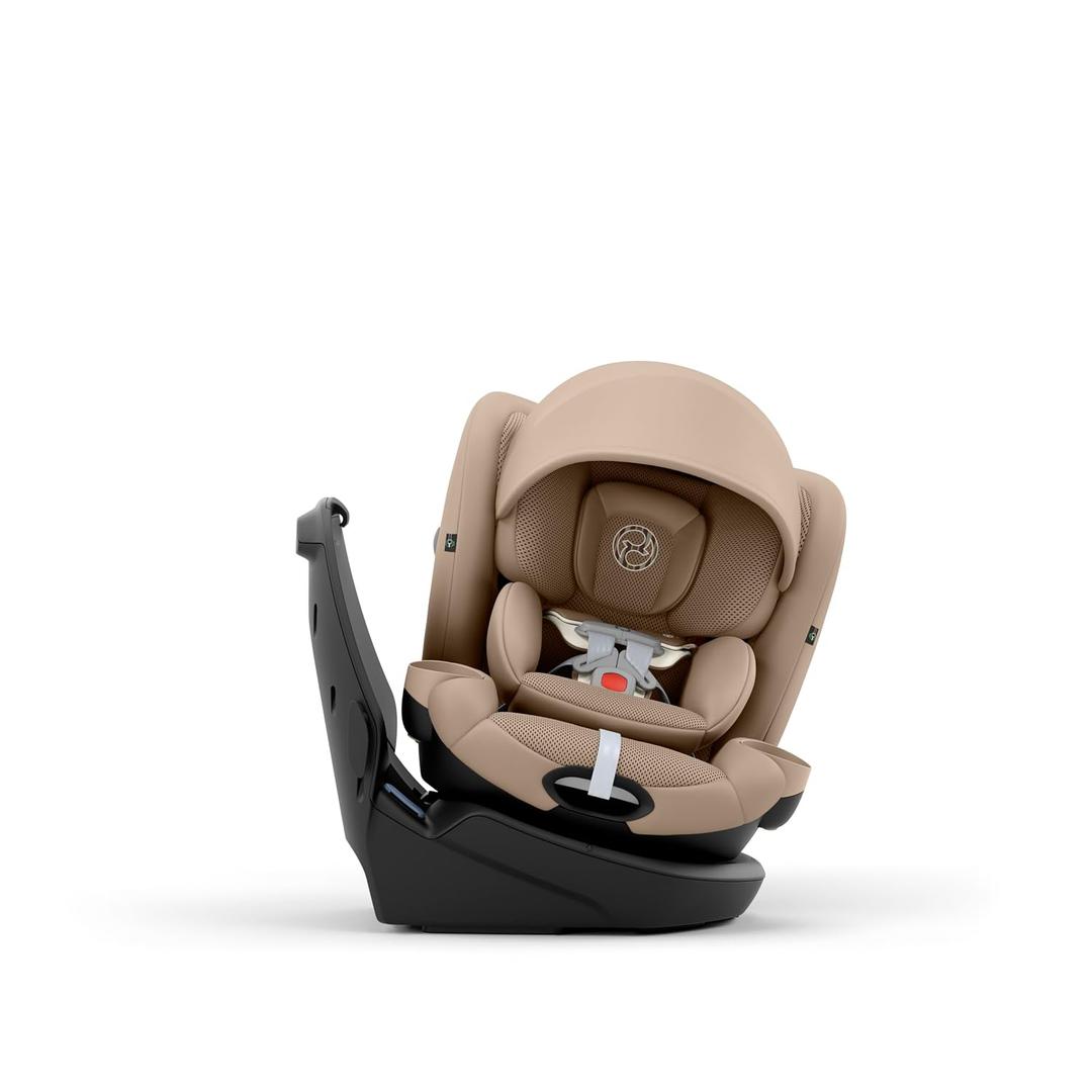Callisto G 360 Rotating All-in-One Convertible Car Seat - Almond Beige, Manufacturing Date: 05/23/2026