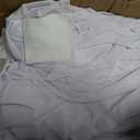 Spandex Table Cloth 1 Pack Tight, Fitted, Washable and Wrinkle Resistant Stretch Rectangular Patio Table Cover for Event, Wedding, Banquet Parties White Size: 65"×22"×22"