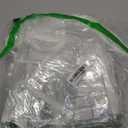 Kikerike Plastic Storage Bags with Easy-Glide Zipper, Pack of 8, Durable Clear Vinyl Zippered Storage Bags for Clothes Sweaters Comforters Blankets Sheets Bedding (15.7 x 13.8 x 3.9 Inch)