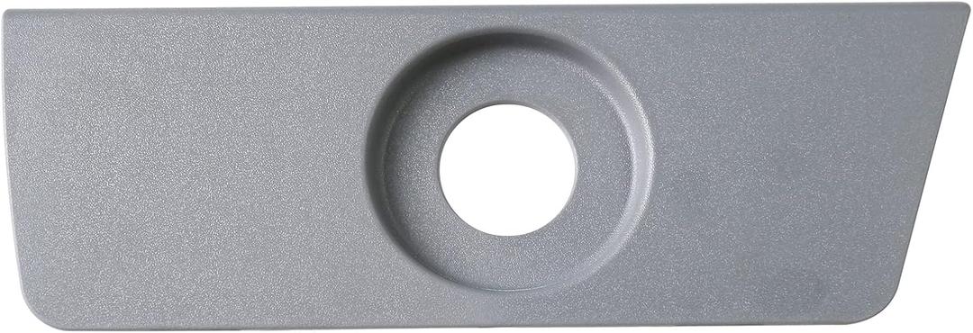 Adzfel 1PC Compatible with Ford F150 Seat Switch Trim Cover Panel 2011 2012 2013 2014, Front Left Driver Side Seat Panel Replacement Cover Replace for BL3Z14A706BB - Steel Grey