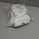 Lino Rosa Blue and Green Floral Shower Curtain, Light Blue and White Spring Summer Shower Curtains for Bathroom, Coastal Farmhouse Botanical Flower Block Print Cloth Fabric Bath Curtain, 72x72